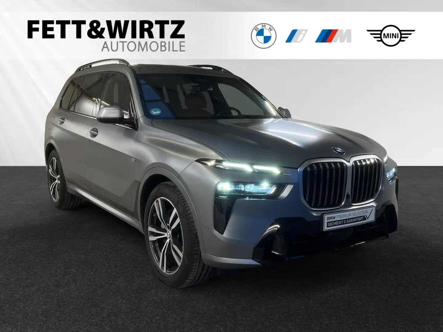 BMW X7 xDrive40d Individual FrozenPureGrey|M Sport|AHK Gri - 1