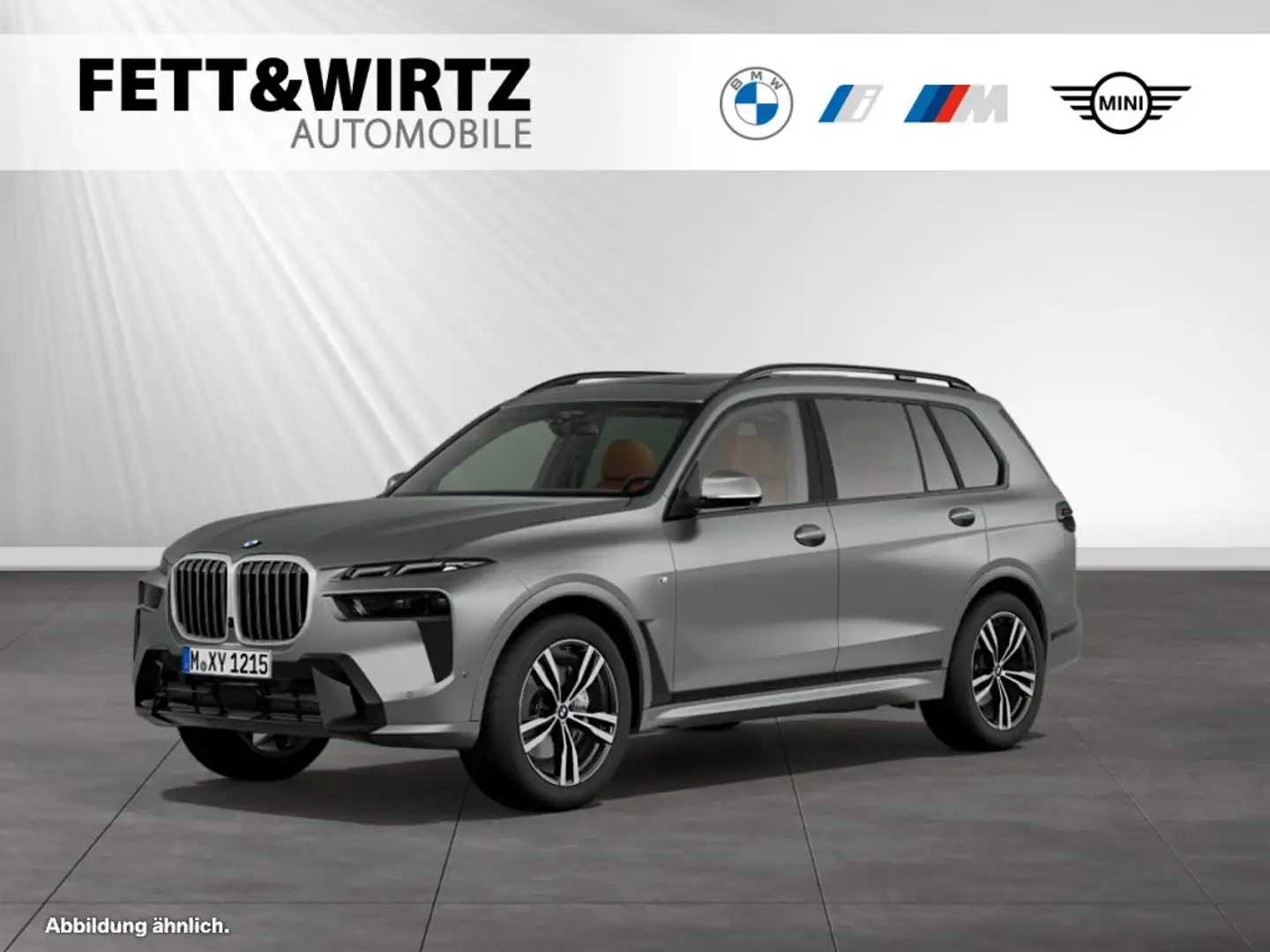 BMW X7 xDrive40d Individual FrozenPureGrey|M Sport|AHK Grau - 1