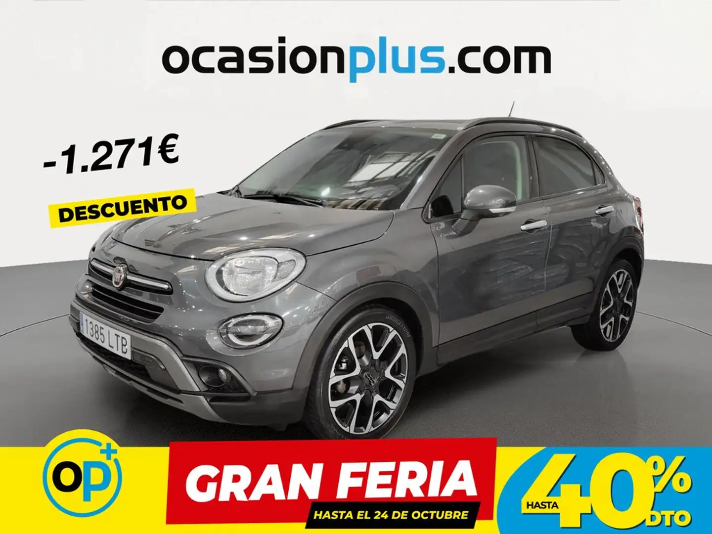 Fiat 500X 1.0 Firefly S&S Cross Gris - 1