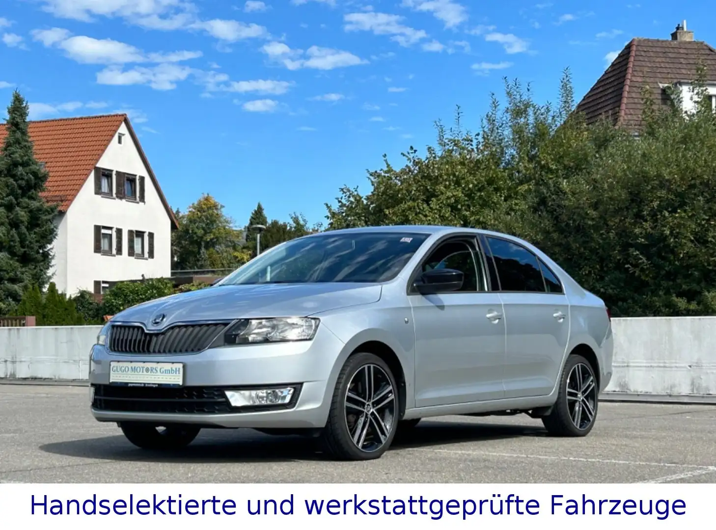 Skoda Rapid/Spaceback 1.2 TSI / Sportsitze / 1. Hand Silber - 1