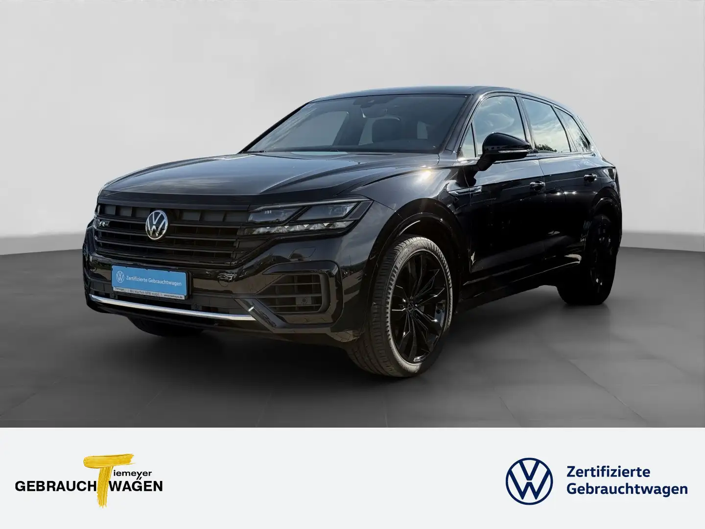 Volkswagen Touareg 3.0 TDI R-LINE LM21 AIR LEDER BLACKSTYLE Zwart - 1