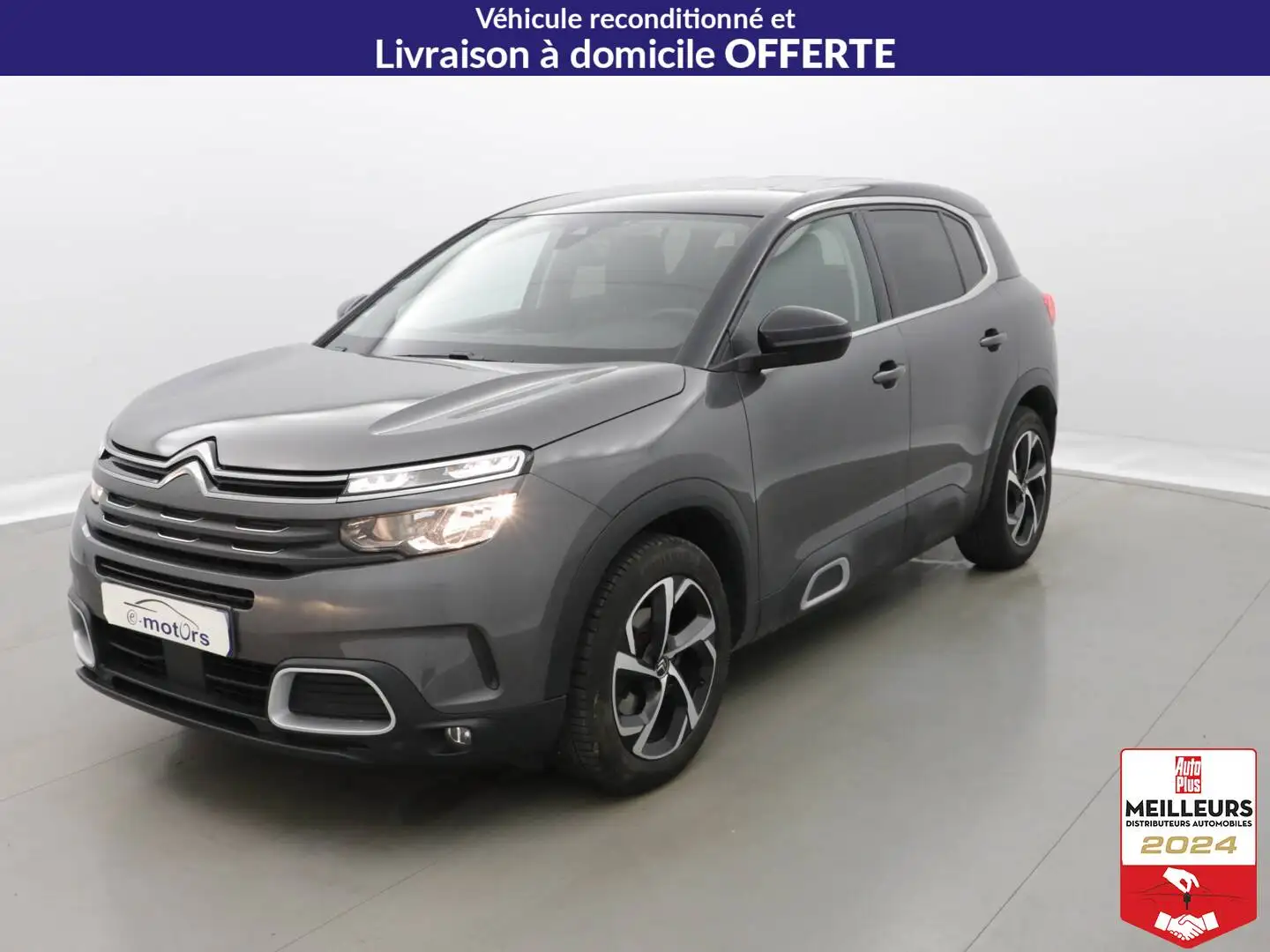 Citroen C5 Aircross PureTech 130 Feel +Attelage Gris - 1