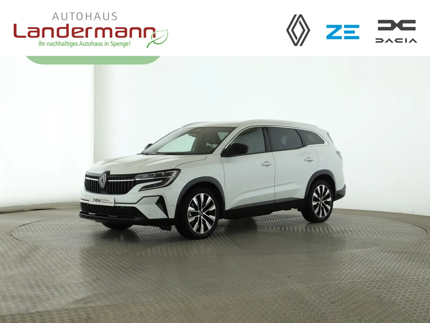 Renault Espace TECHNO E-TECH HYBRID WINTER+RFK+7-SITZE Weiß - 1