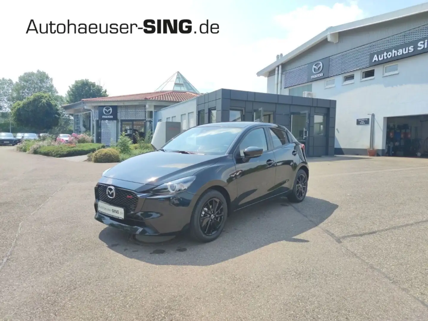 Mazda 2 HOMURA Automatik KeylessGo LED Kamera Totwinkel Schwarz - 1
