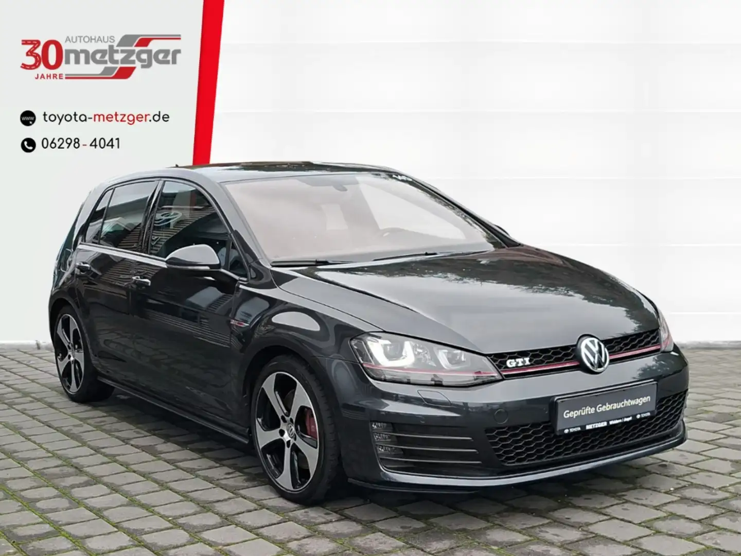 Volkswagen Golf VII GTI Performance +Navi +Sitzheizung +Xenon +Ein Grau - 1