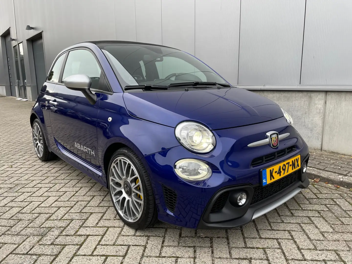 Fiat 500C Abarth 1.4 T-Jet 595 Cabriolet / Automaat / Navigatie Azul - 1