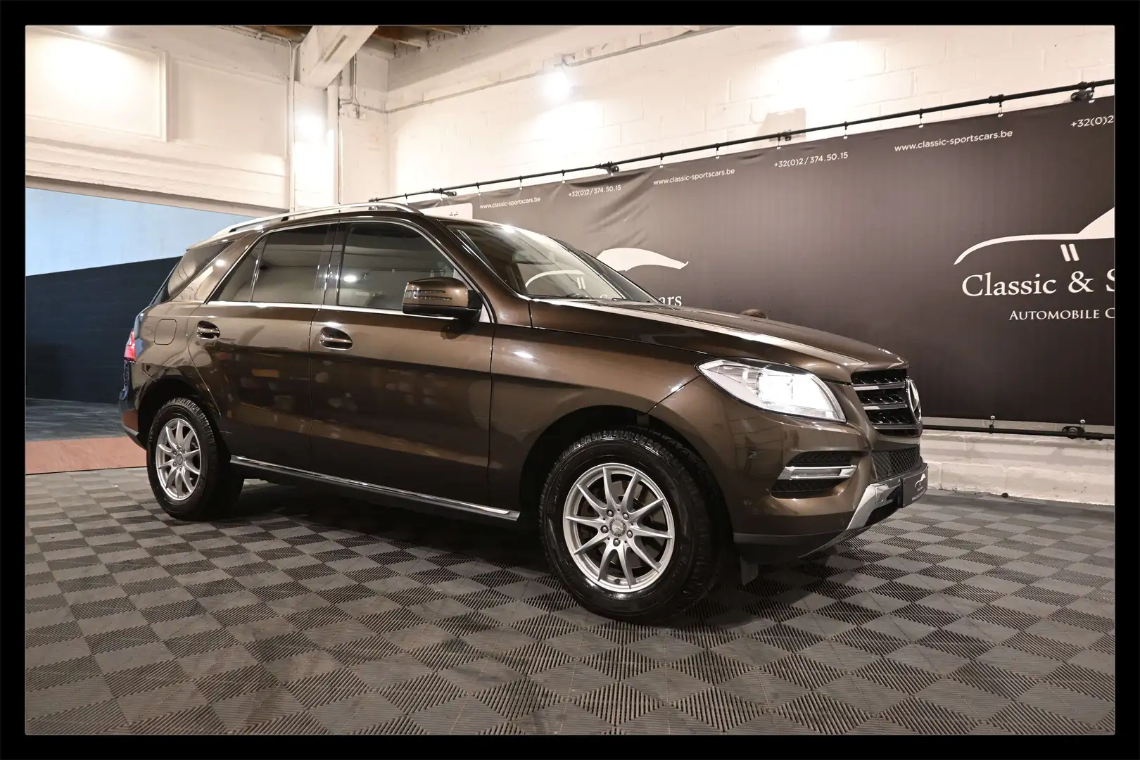 Mercedes-Benz ML 250 ML 250 BlueTEC / EURO 6b / FULL SERVICE MERCEDES Brun - 1