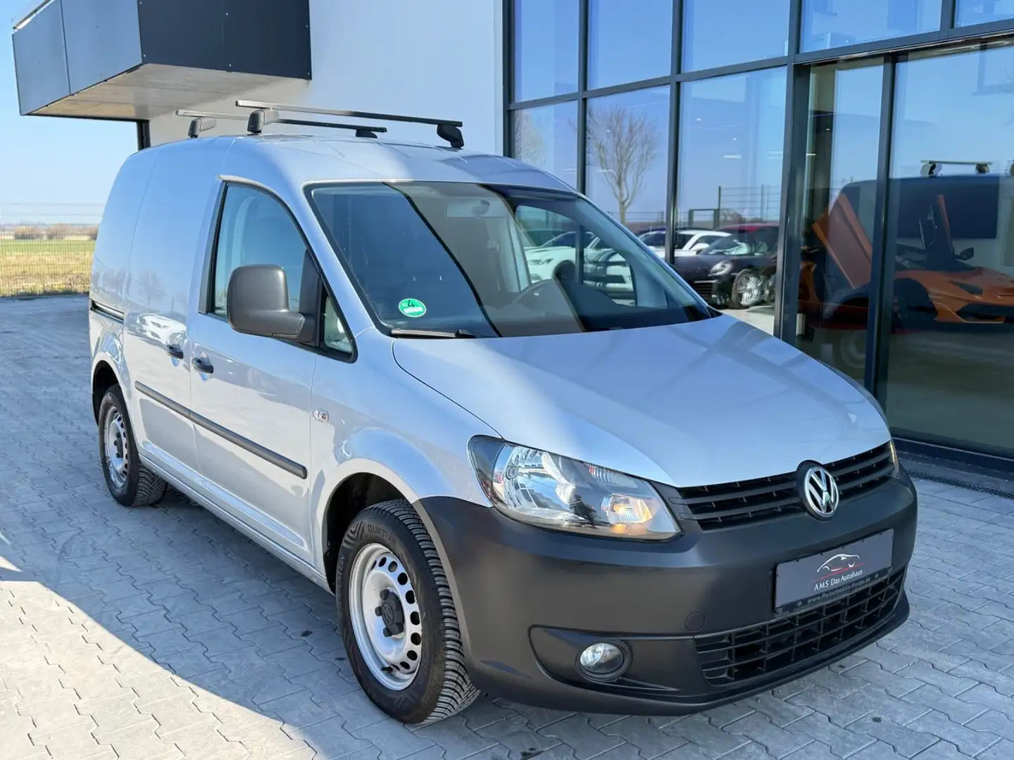 Volkswagen Caddy 2.0 Kasten EcoProfi Erdgas Klima Navi Silber - 2