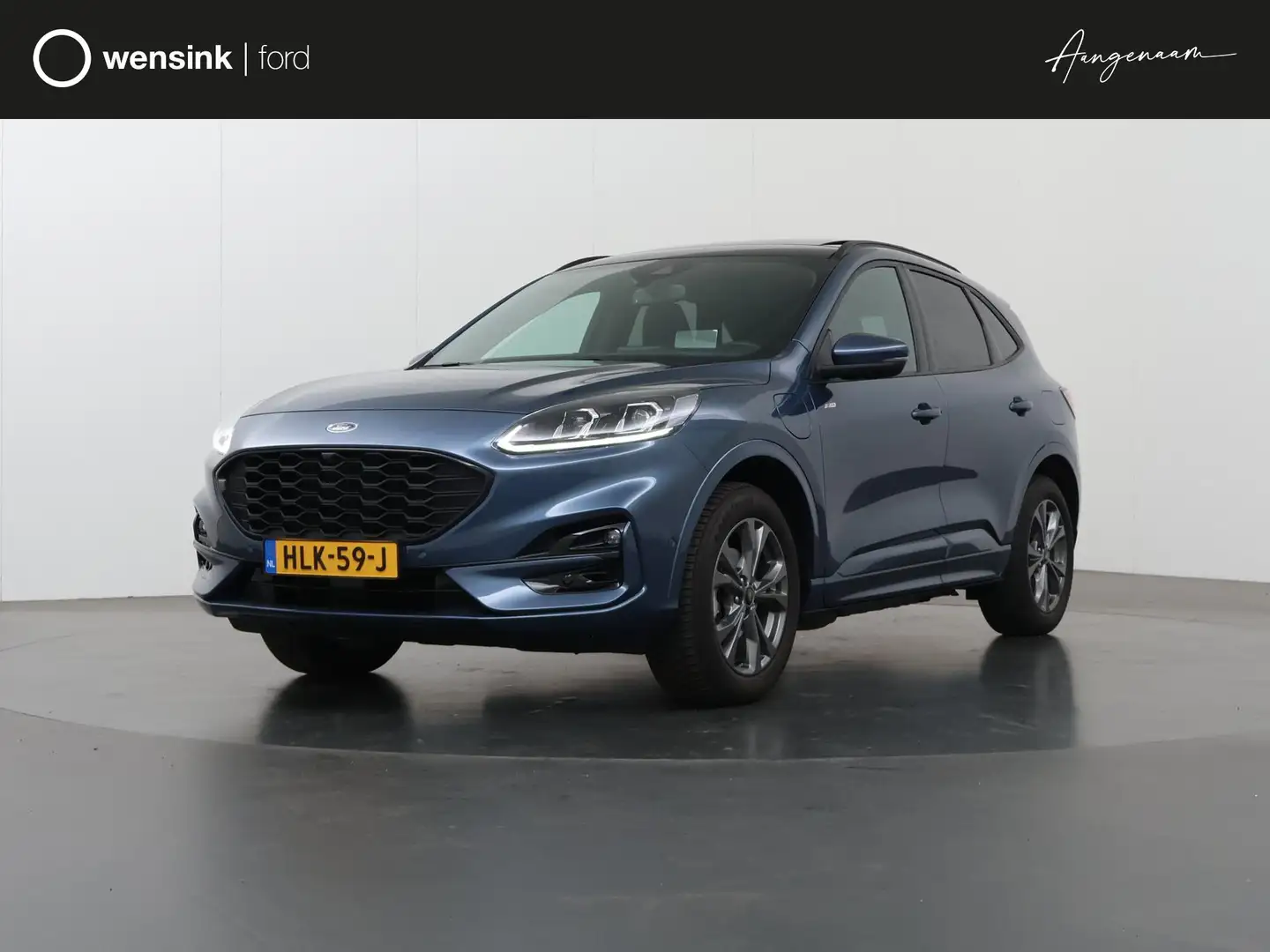 Ford Kuga 2.5 PHEV ST-Line | Elektr. Trekhaak | Panoramadak Blauw - 1