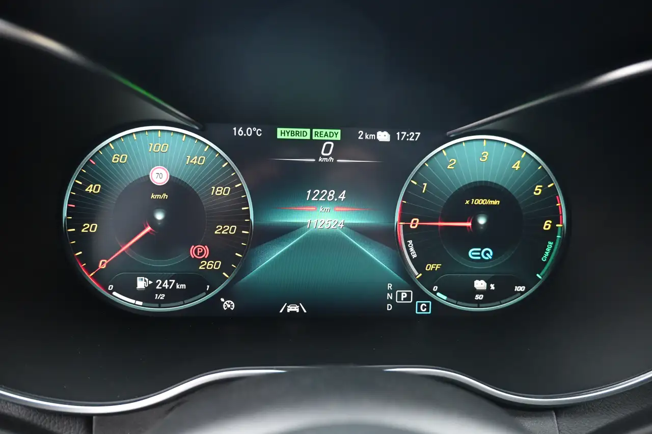 Mercedes-Benz C-Class C 300 de PHEV AMG Pano 360° Burmester Night pakket, миниатюра 15