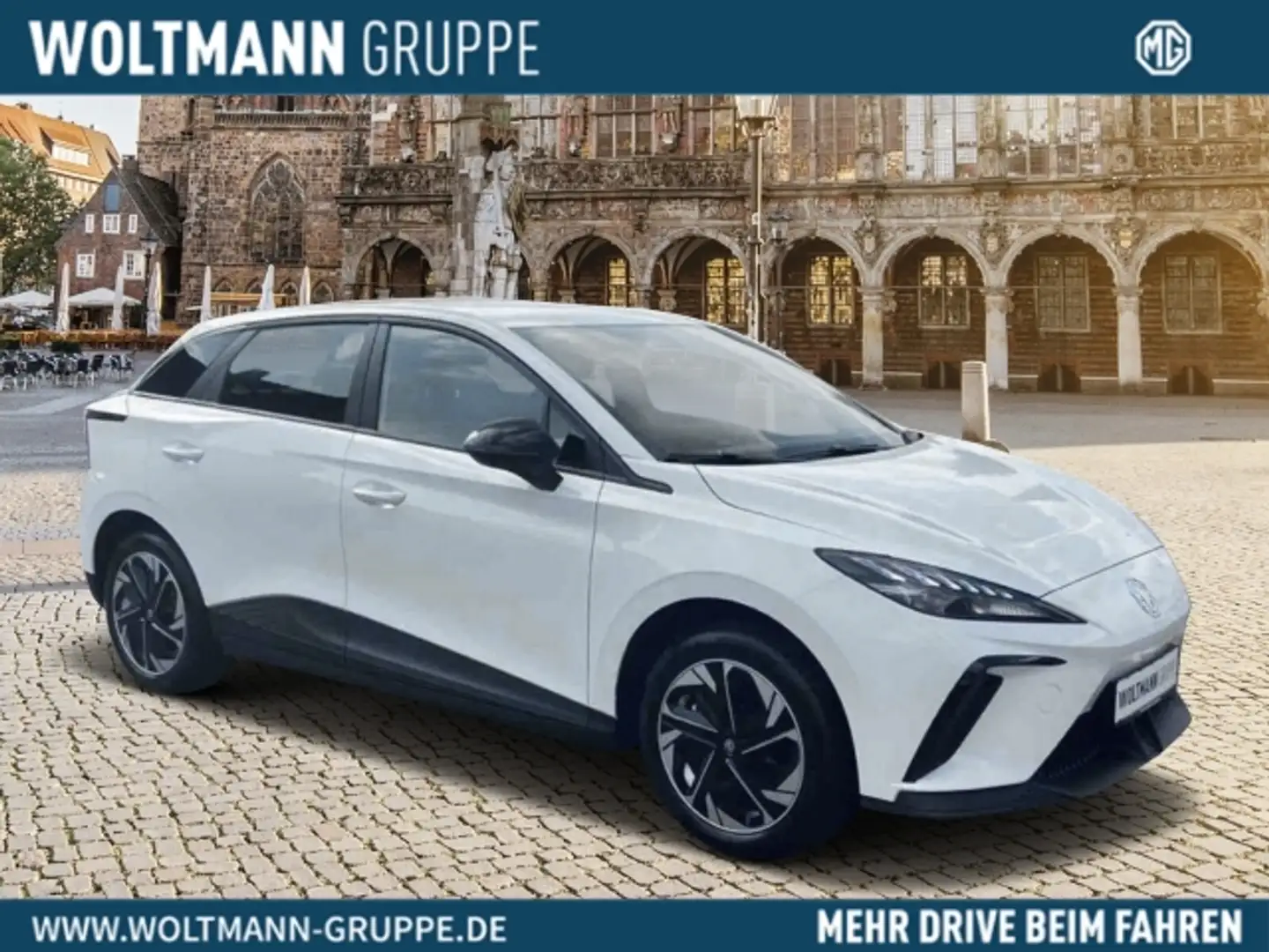 MG MG4 MY24 51kWh Standard LED ACC Klimaautom DAB Lenkrad Weiß - 2