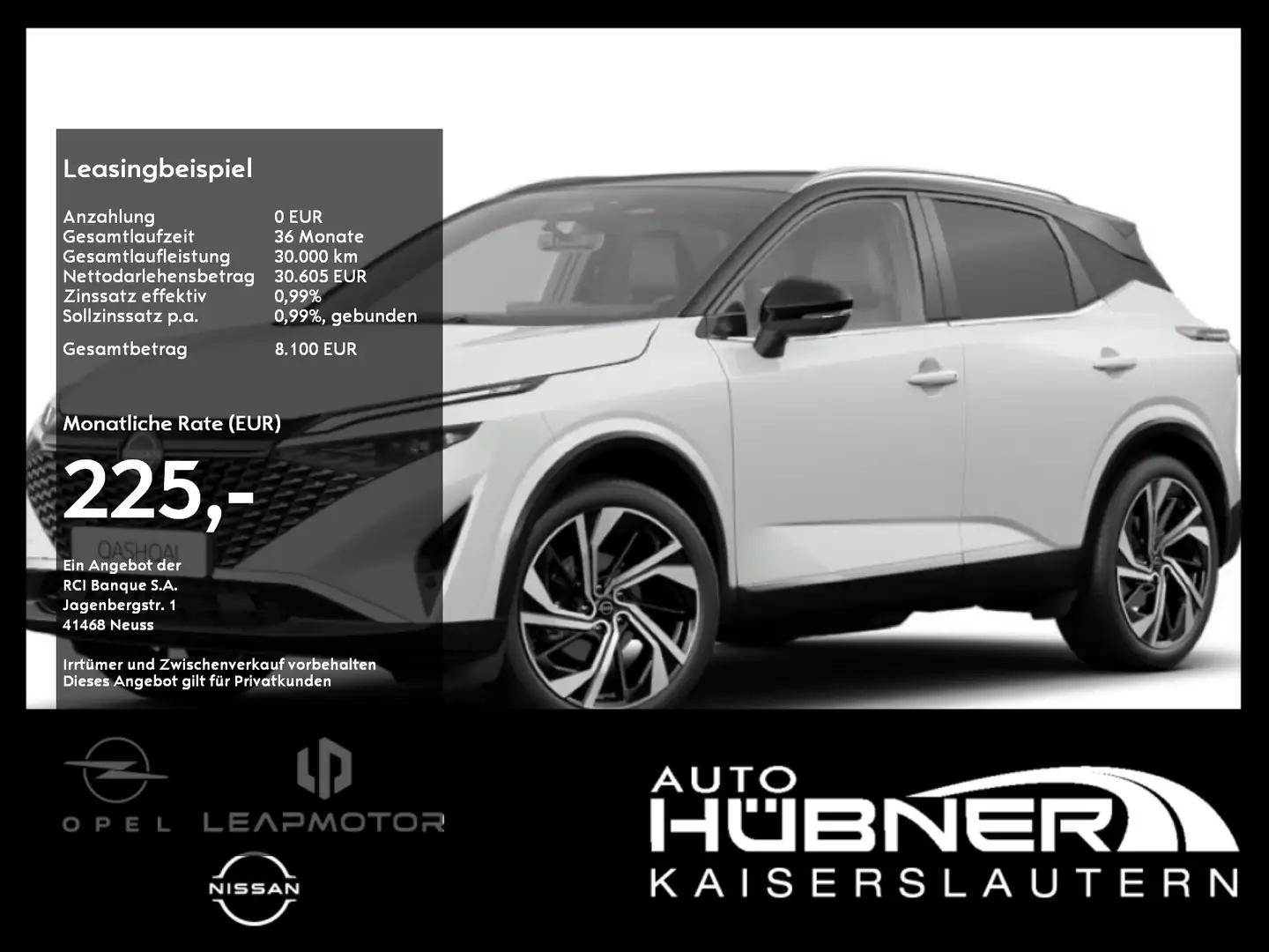 Nissan Qashqai 1.3 TEKNA+ Autom. Leder|Matrix|Bose|360° Rot - 1