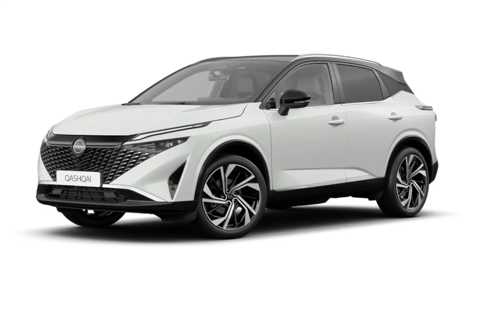 Nissan Qashqai 1.3 TEKNA+ Autom. Leder|Matrix|Bose|360° Weiß - 2