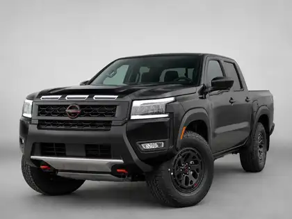 Black 2026 Nissan Frontier Pickup Truck 9-Speed Automatic