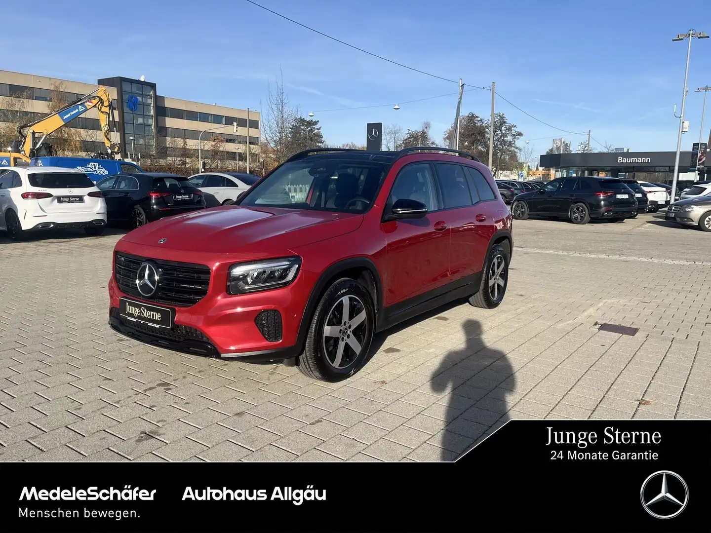 Mercedes-Benz GLB 250 GLB 250 4M Progressive Night Distronic Pano AHK Rot - 1