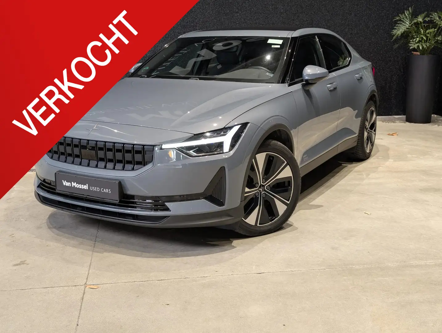 Polestar 2 Long Range Single Motor 78 kWh WARMTEPOMP - PLUS P Gris - 1