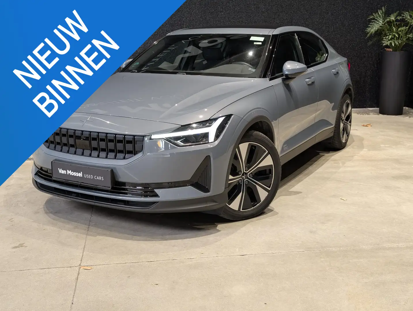 Polestar 2 Long Range Single Motor 78 kWh WARMTEPOMP - PLUS P Gris - 1