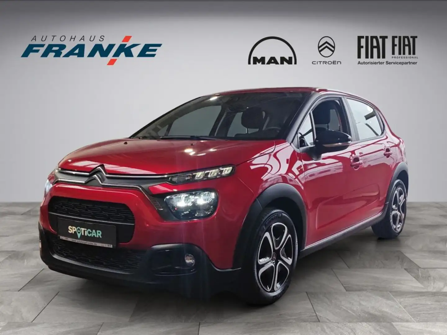 Citroen C3 Pure Tech 110 S&S FEEL PACK*SZH*PDC*KLIMA* Rosso - 2