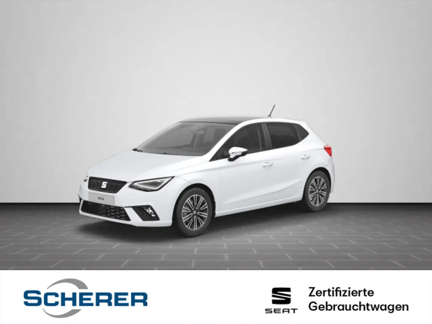 SEAT Ibiza Style 1.0 TSI DSG Pano Navi Voll LED Beats Weiß - 1