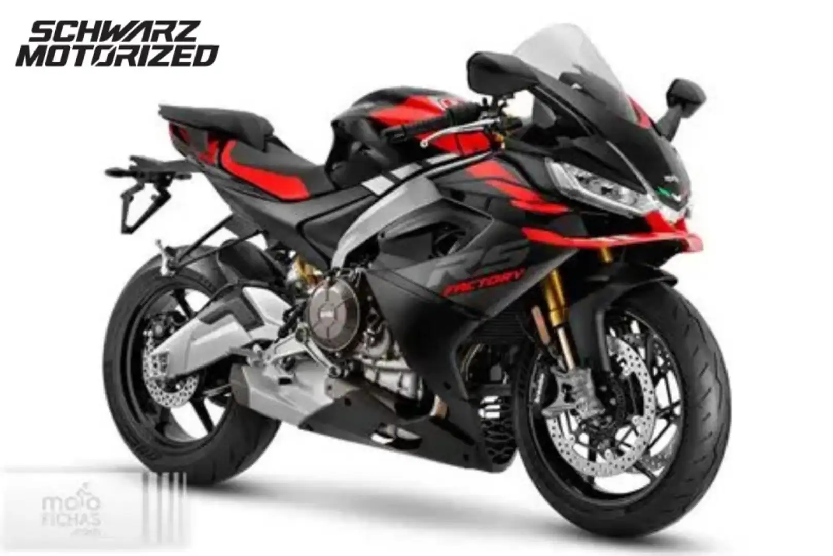 Aprilia RS 660 Factory Schwarz - 1