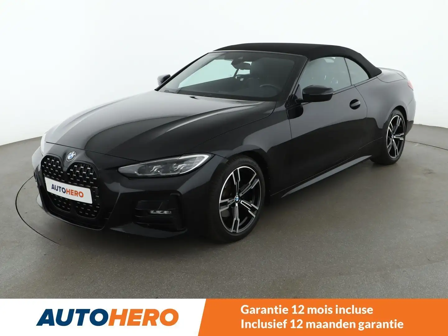 BMW 420 420d M Sport Zwart - 1