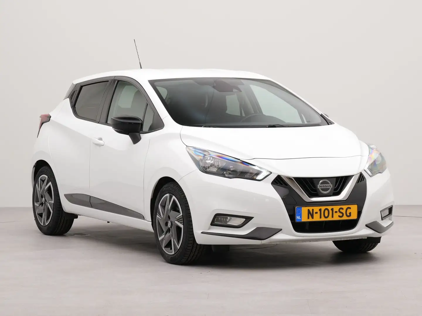 Nissan Micra 1.0 IG-T N-Design | Apple carplay | Parkeersensore Wit - 2