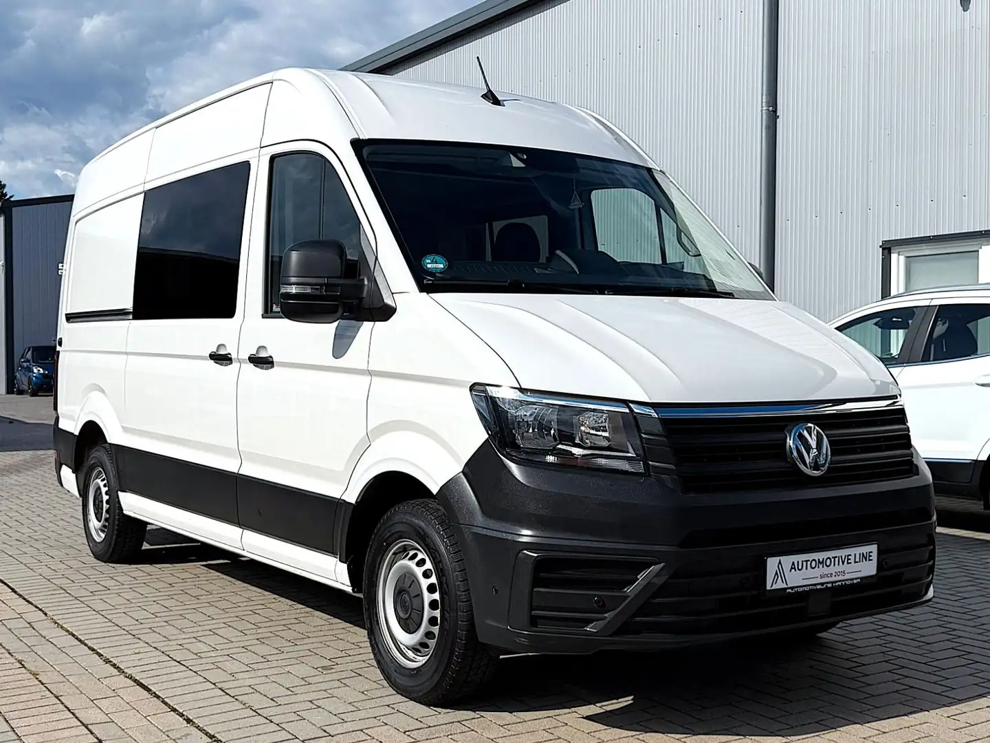 Volkswagen Crafter CRAFTER 35 MITTELLANG HOCHDACH 6SITZER/AHK/KAMER Wit - 1