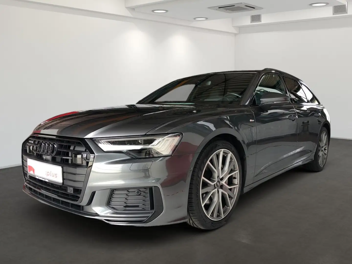 Audi A6 S-Line 50 TDI qu. AHK B&O HuD LUFT STHZ Gris - 2