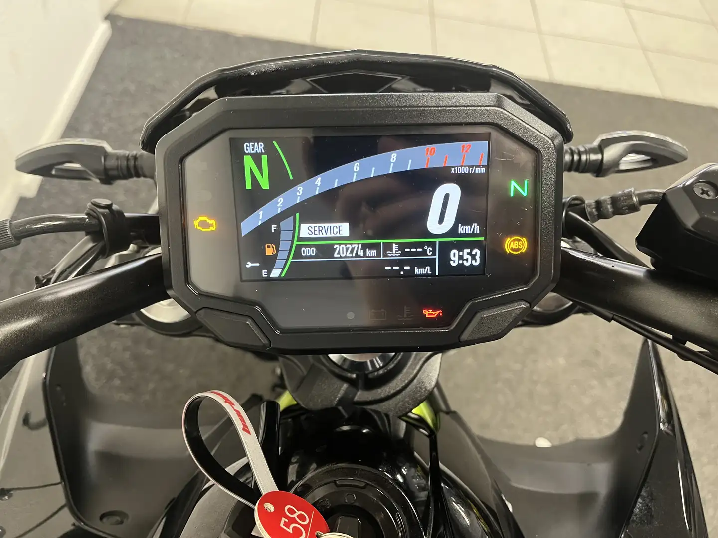 Kawasaki Z 650 Blanc - 2