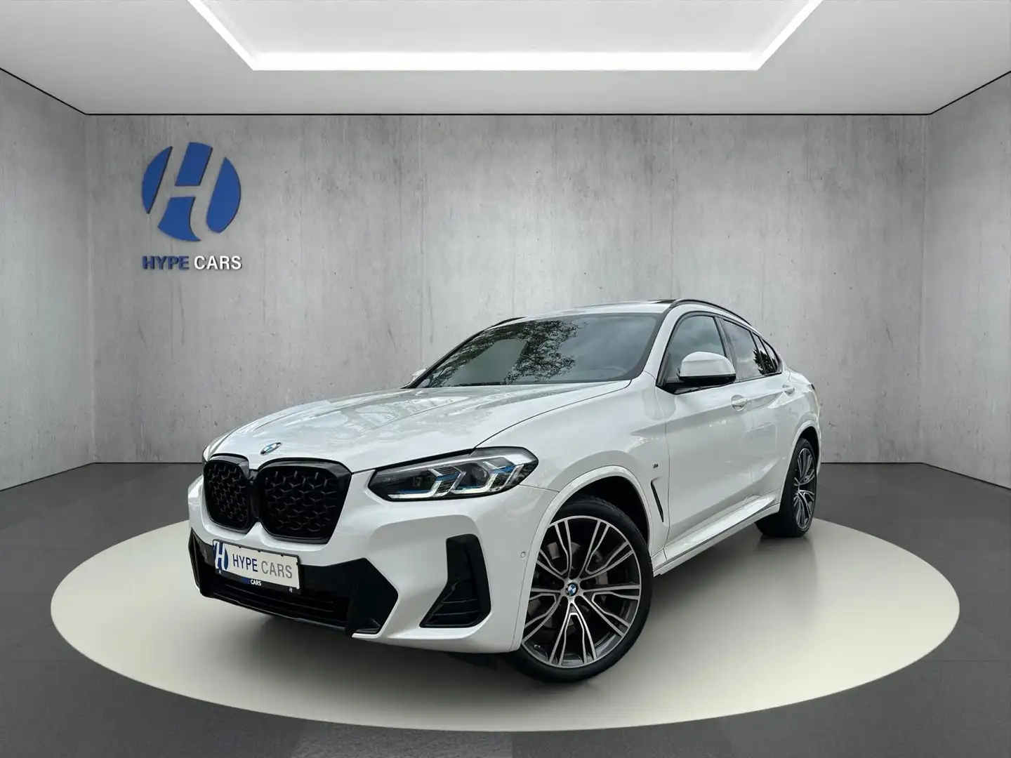 BMW X4 xD 30 d M Sport Laser Pano RFK AHK 21Z Memory Weiß - 1