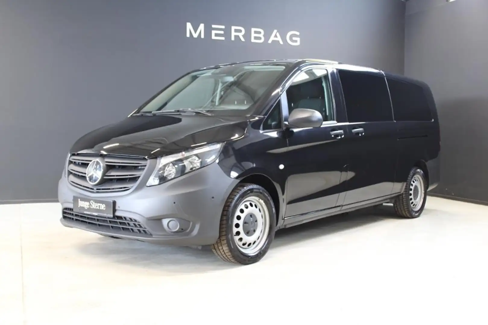 Mercedes-Benz Vito 119 *TOUR+EXTRAL+ALLRAD+el Schiebetüren+AHK Noir - 1