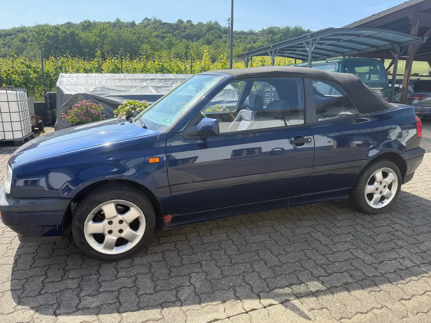 Volkswagen Golf Cabriolet Golf Cabrio 1.8 Bleu - 1