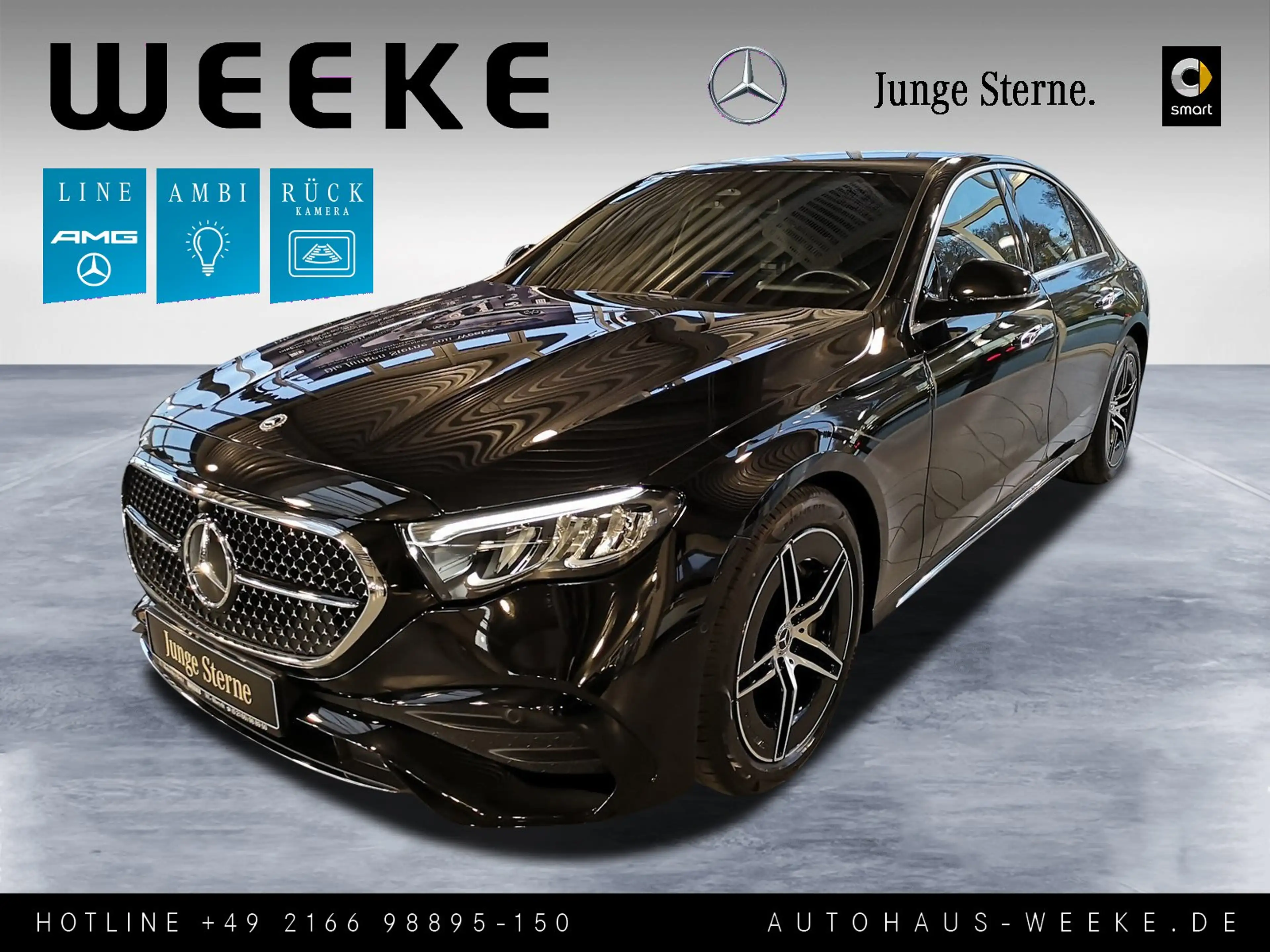 Mercedes-Benz E 200 AMG Line DISTRONIC+ANHÄNGERKUPPLUNG+WINTER