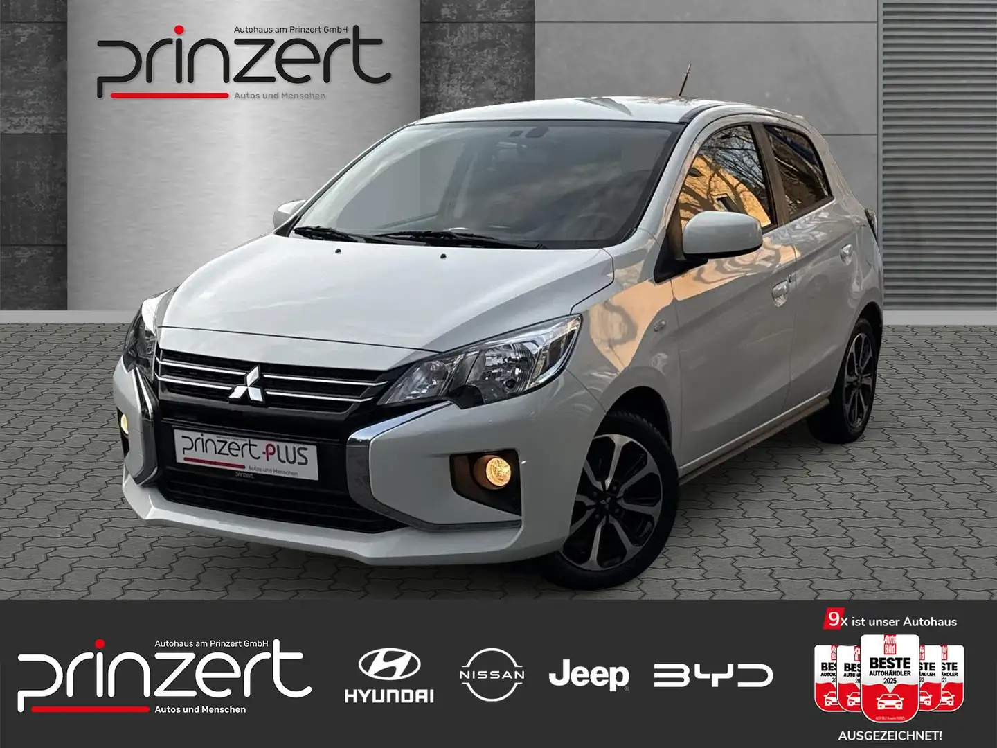 Mitsubishi Space Star 1.2 CVT "Select+" Touch*Allwetter* Weiß - 1