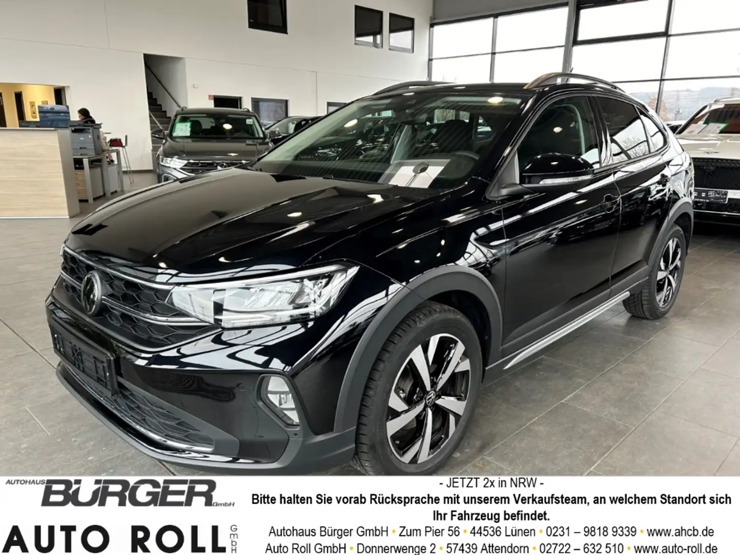 Volkswagen Taigo Prime 1.0 TSI LED Kamera ACC SitzHZG APP Connect K Schwarz - 1