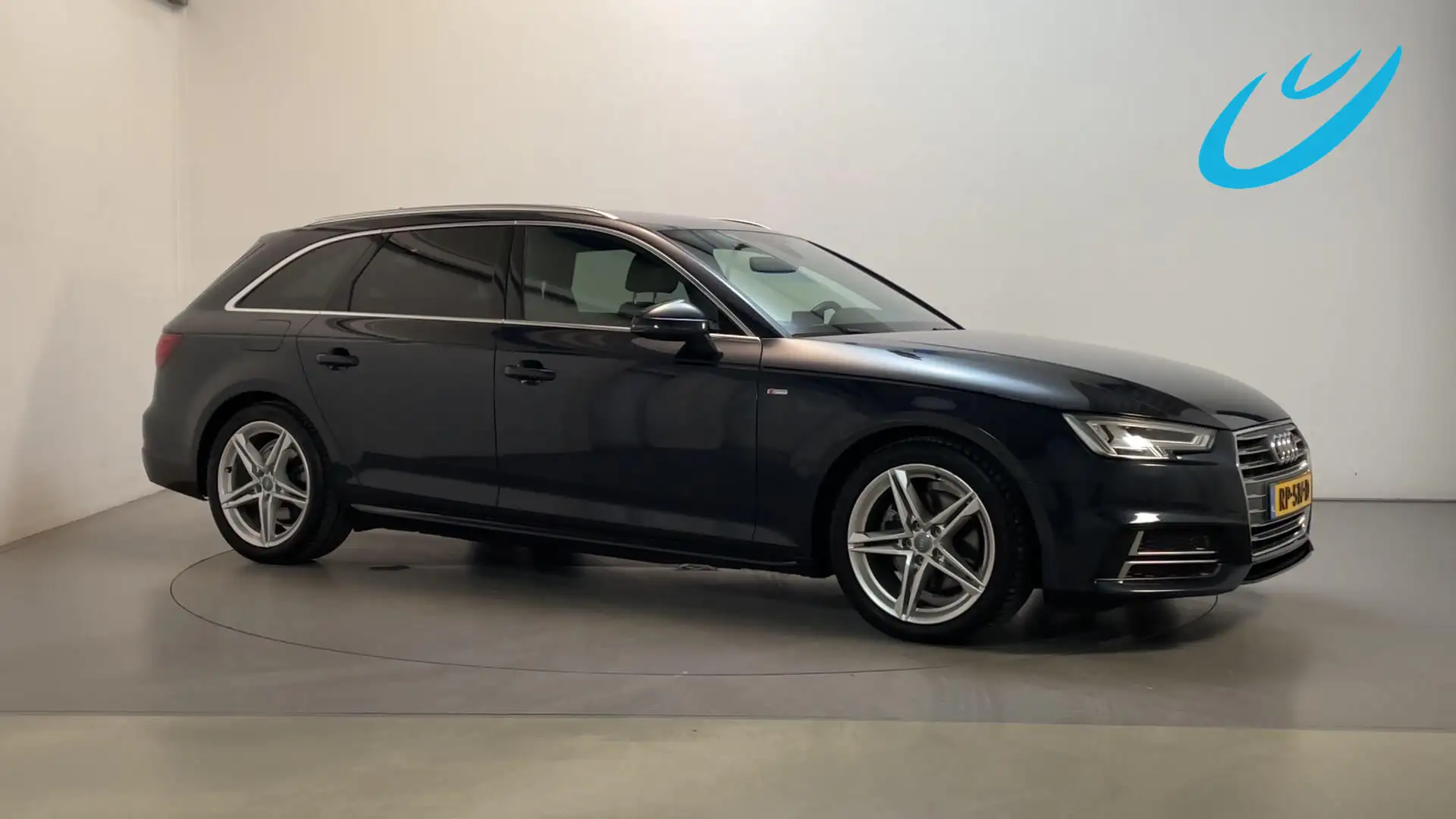 Audi A4 Avant 2.0 TFSI 190pk MHEV Sport S line Edition Nav Blauw - 1