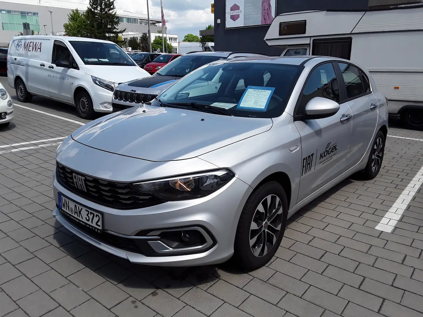 Fiat Tipo 1.5 GSE Hybrid City Life 130 PS Zilver - 1
