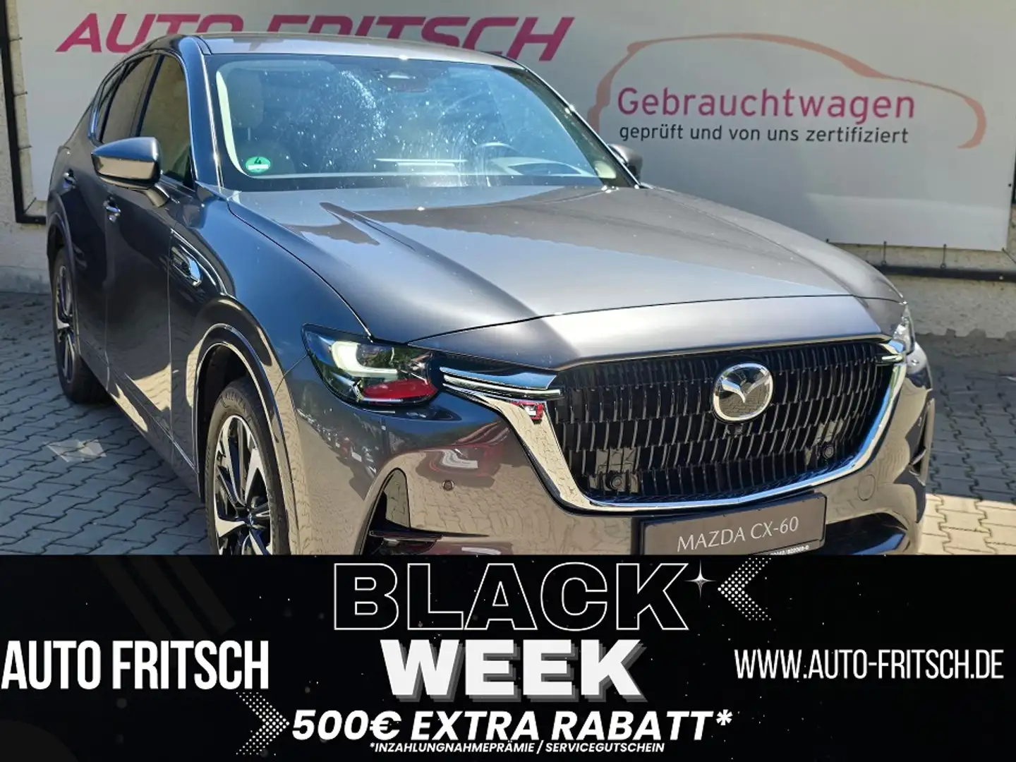 Mazda CX-60 2.5L e-Skyactiv PHEV Grau - 1