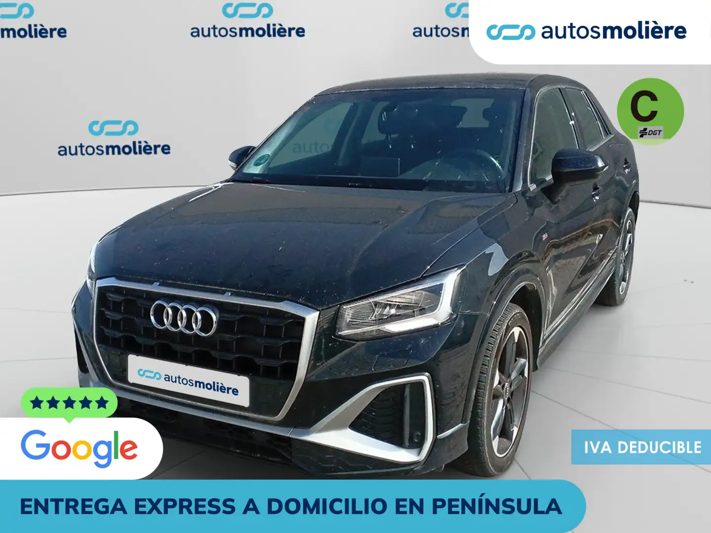 Audi Q2 30 TDI S line 85kW Negro - 1