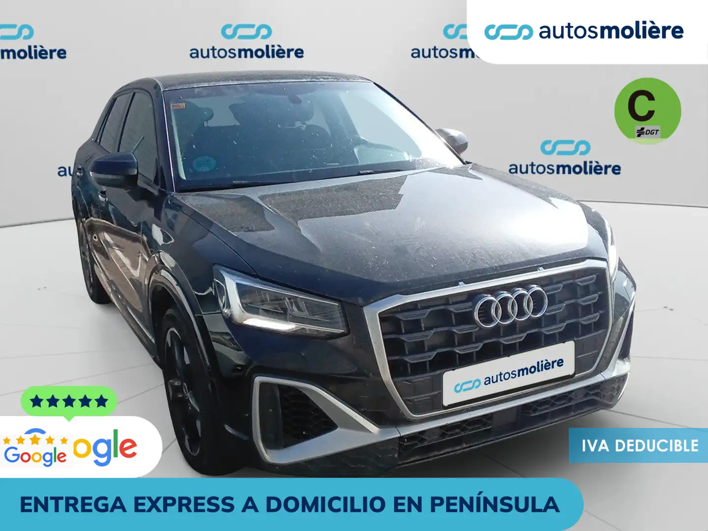 Audi Q2 30 TDI S line 85kW Negro - 2