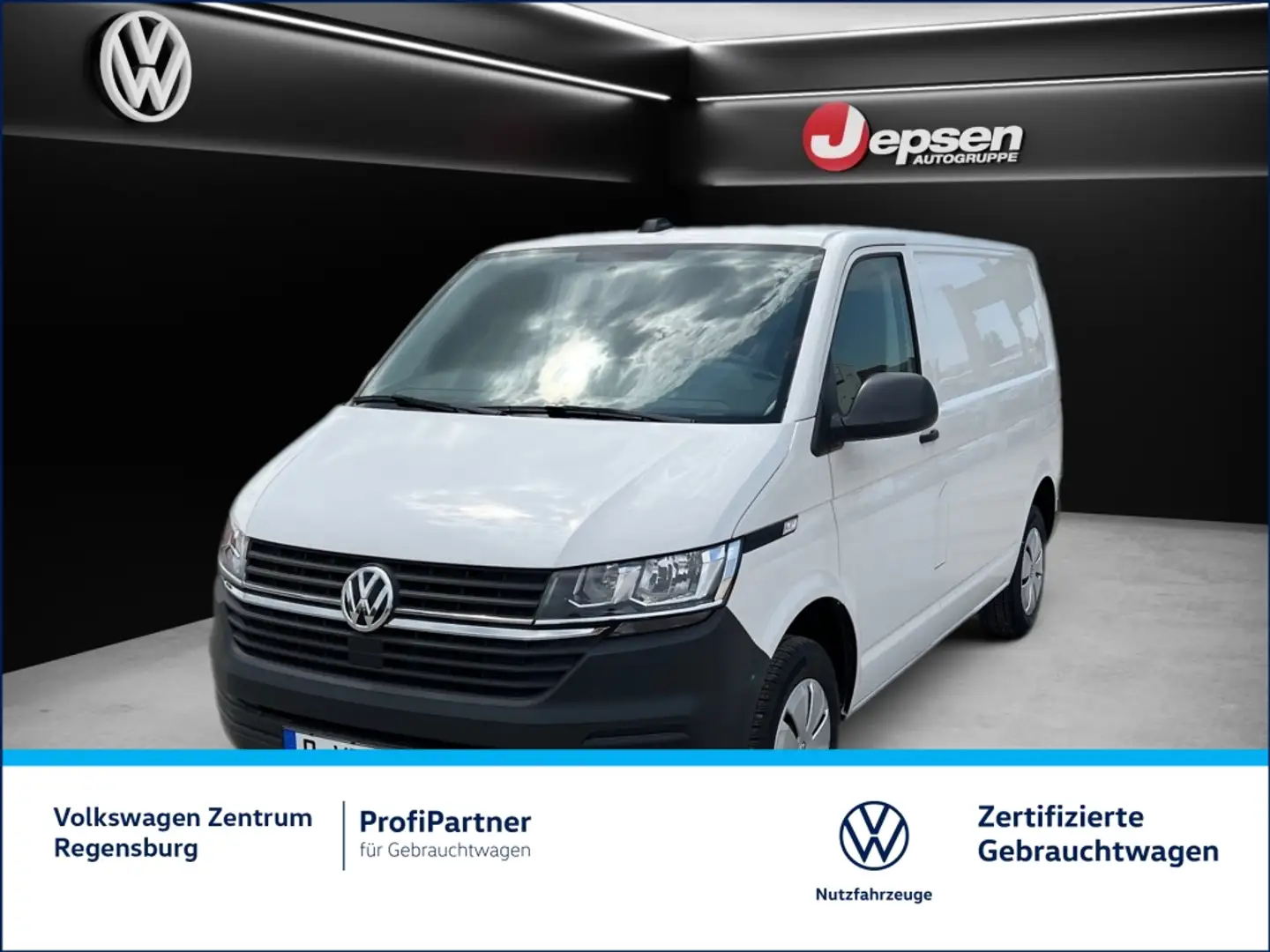 Volkswagen T6.1 Transporter Kasten 2.0 TDI Weiß - 1