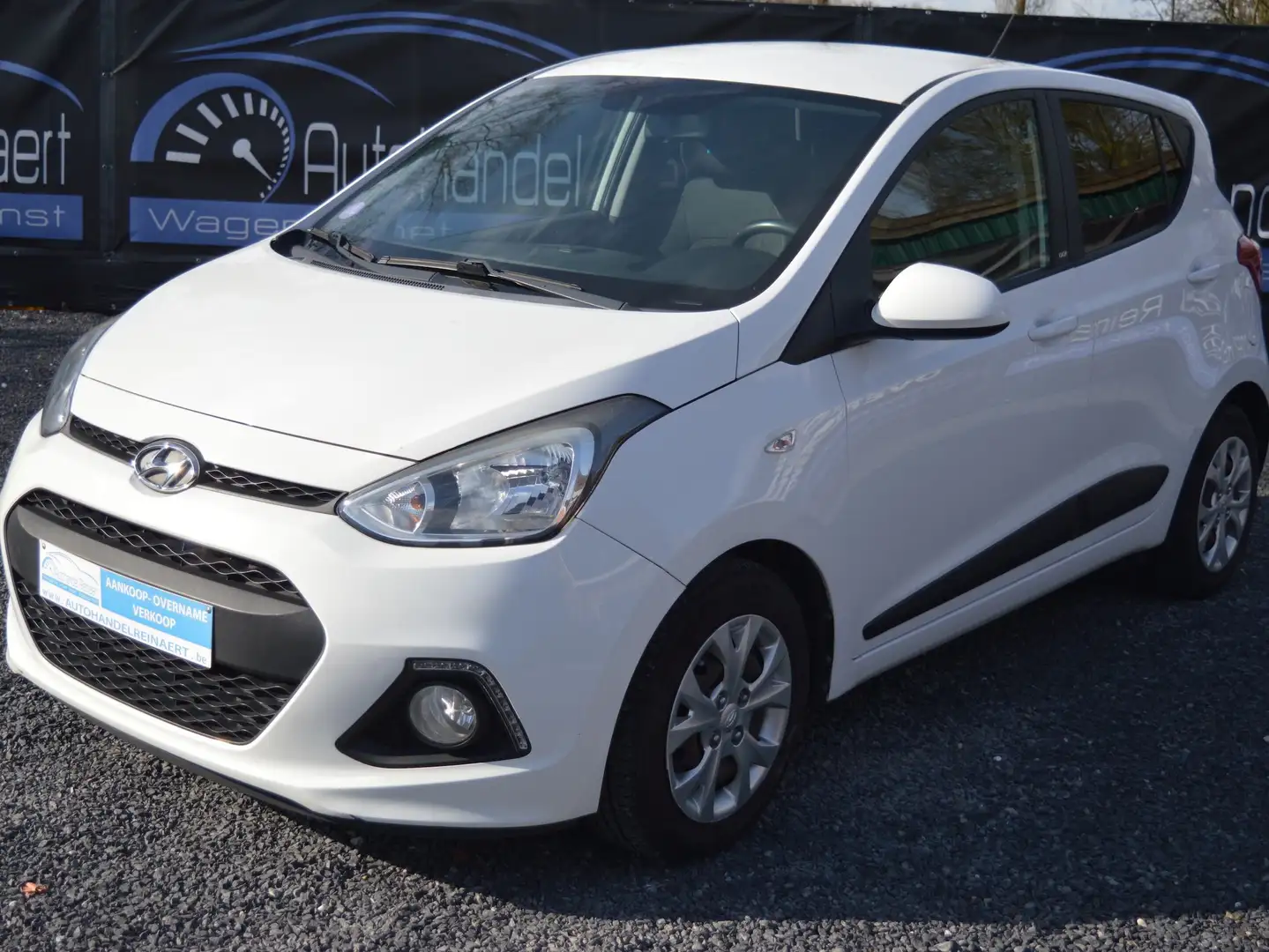 Hyundai i10 1.0i GO! Airco, Cruise control + 12m Garantie Wit - 1