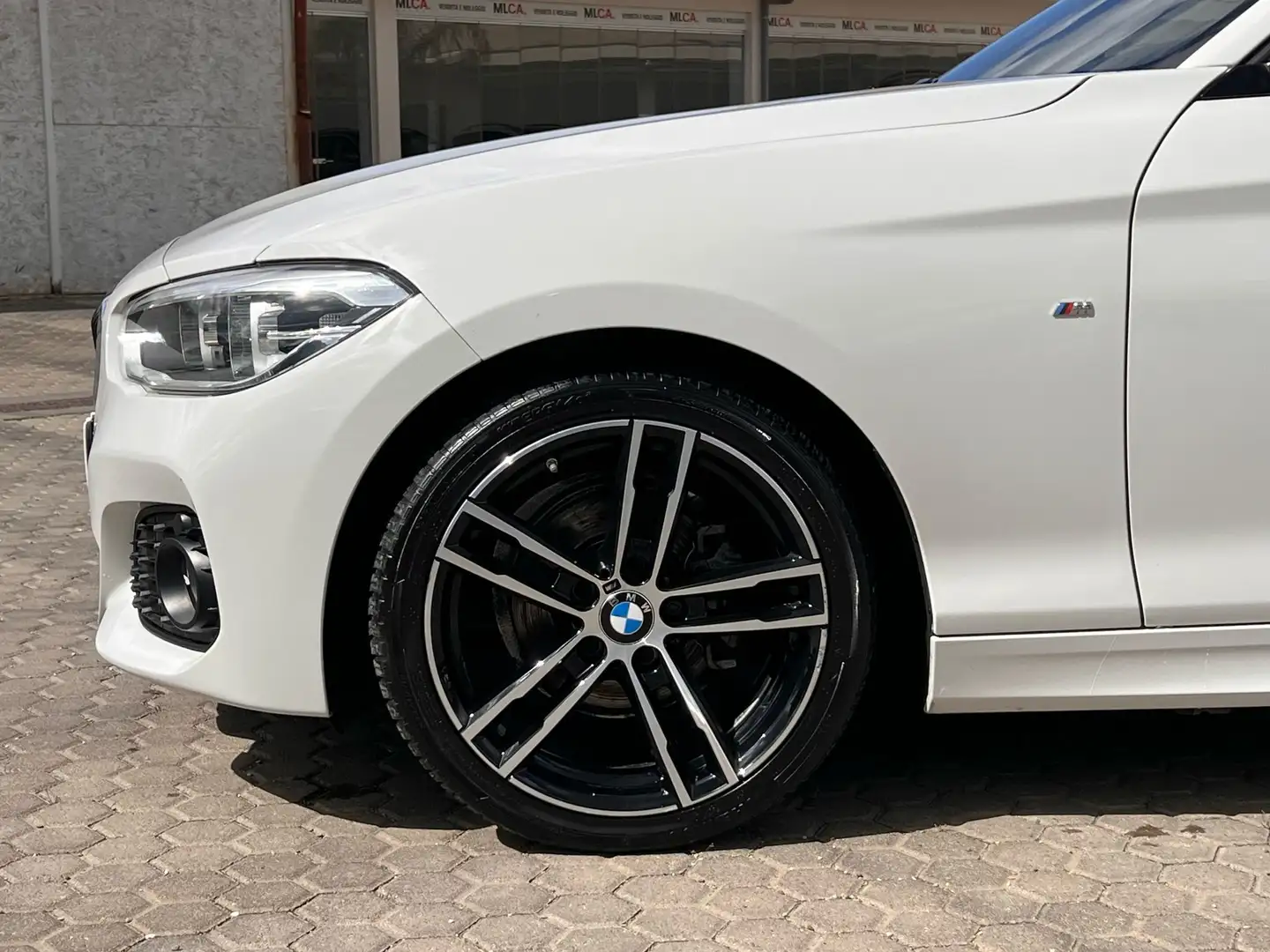 BMW 116 116d Msport 5p auto Bianco - 2