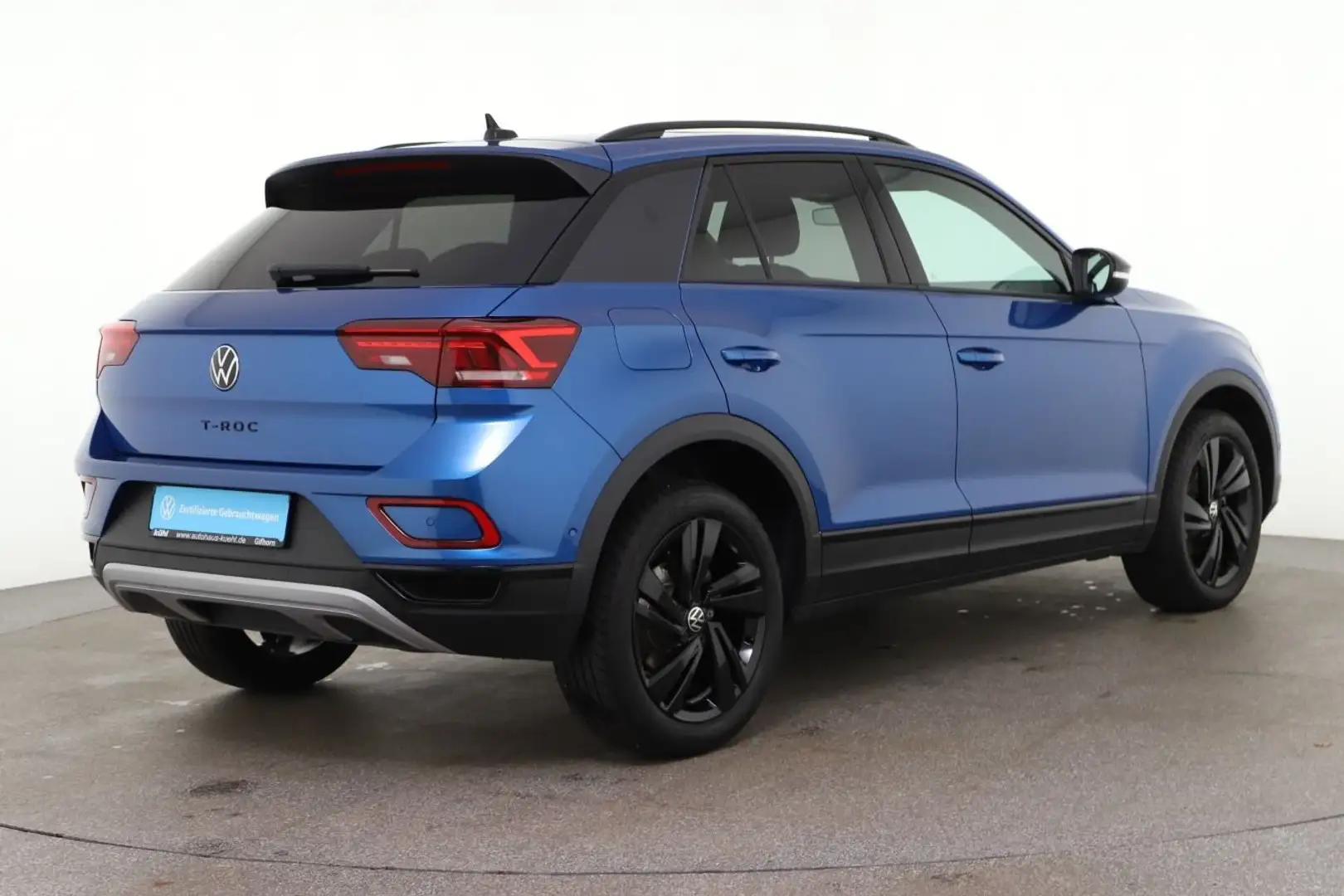 Volkswagen T-Roc 1.5 TSI DSG Style Black Style LED+/ACC/Sta Blau - 2