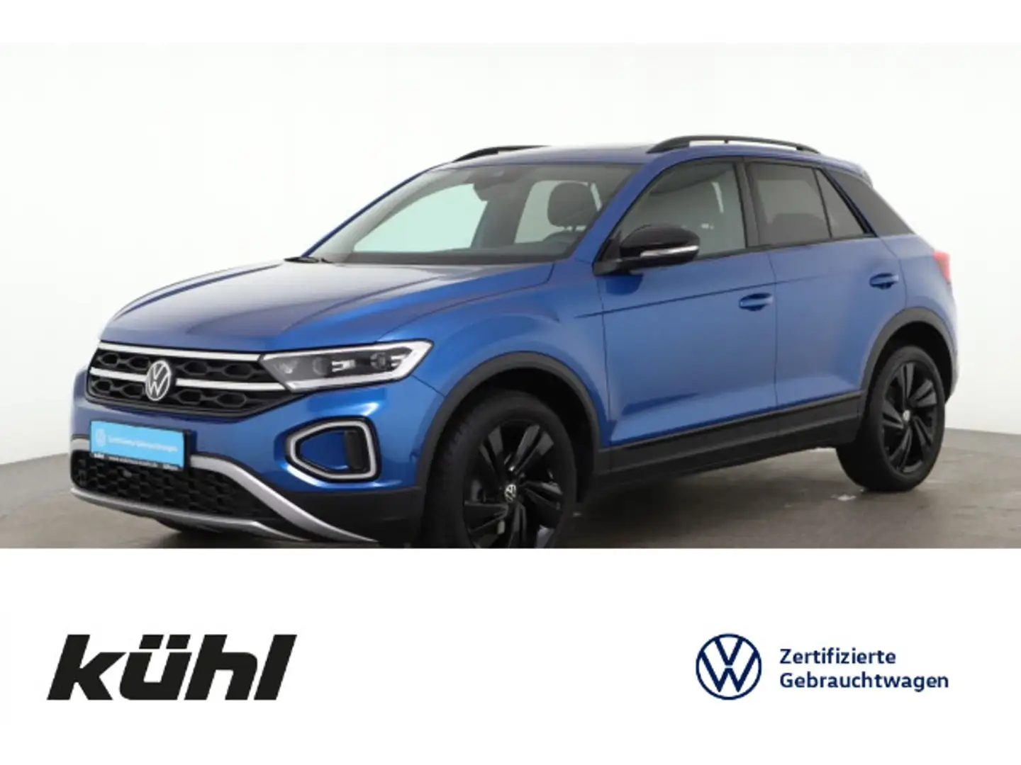 Volkswagen T-Roc 1.5 TSI DSG Style Black Style LED+/ACC/Sta Blau - 1