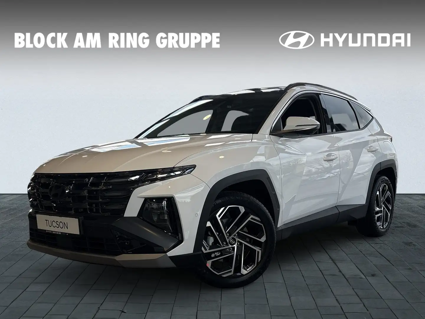 Hyundai TUCSON 4WD PRIME PANO ECS ASSISTP. DIGITAL KEY Blanc - 1