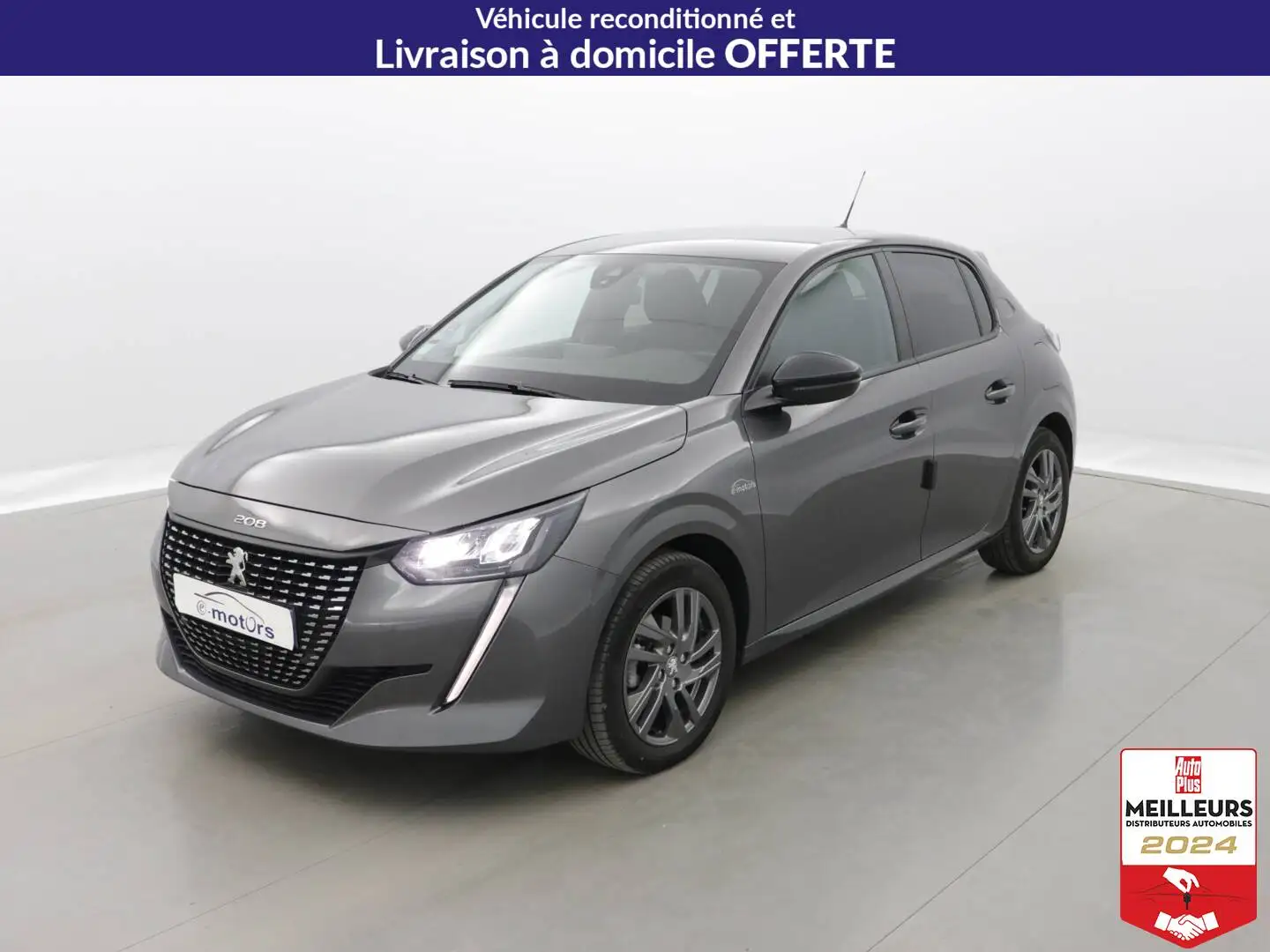 Peugeot 208 PureTech 75 S\u0026S BVM5 - Active Pack Gris - 1