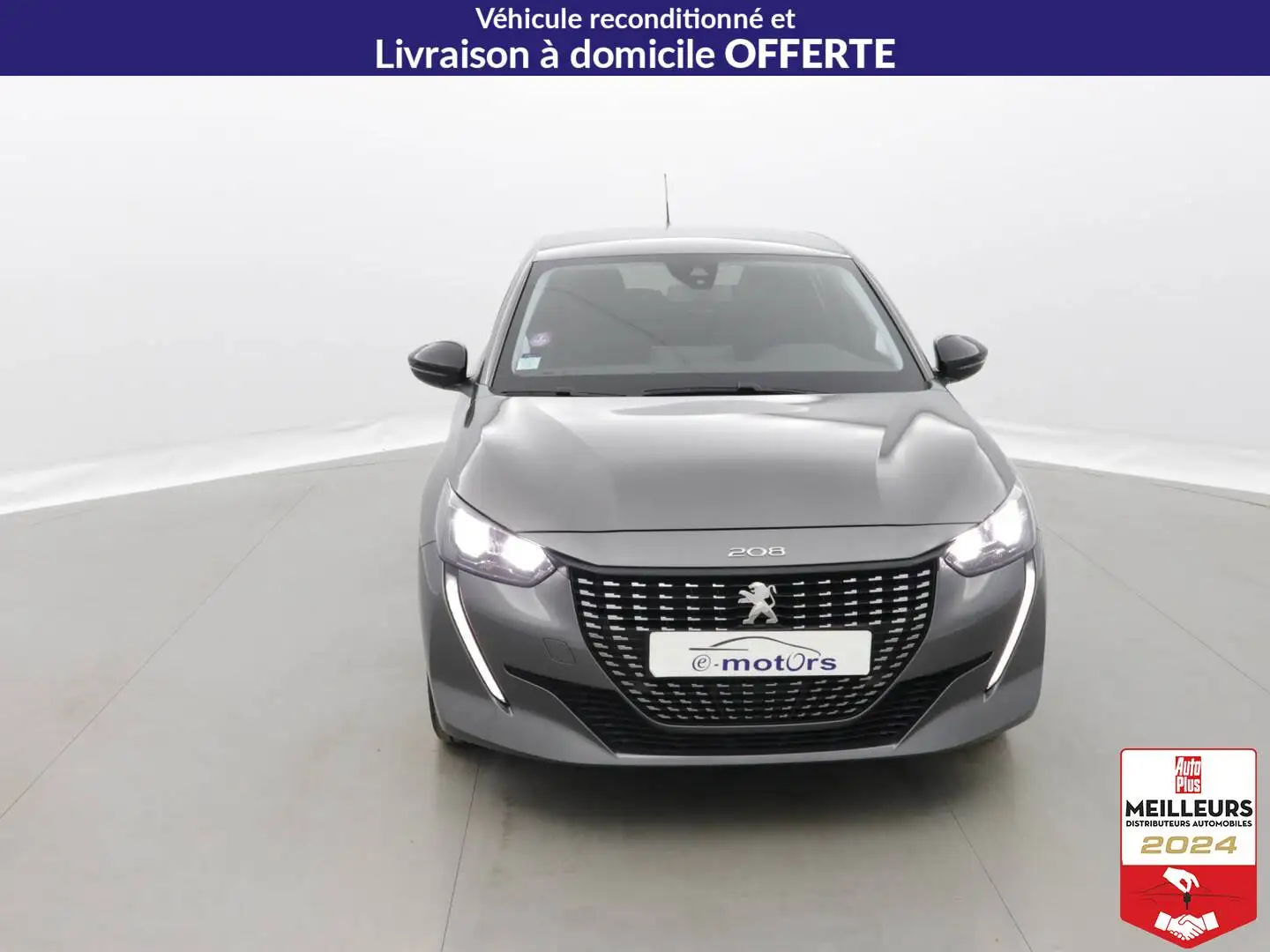 Peugeot 208 PureTech 75 S\u0026S BVM5 - Active Pack Gris - 2
