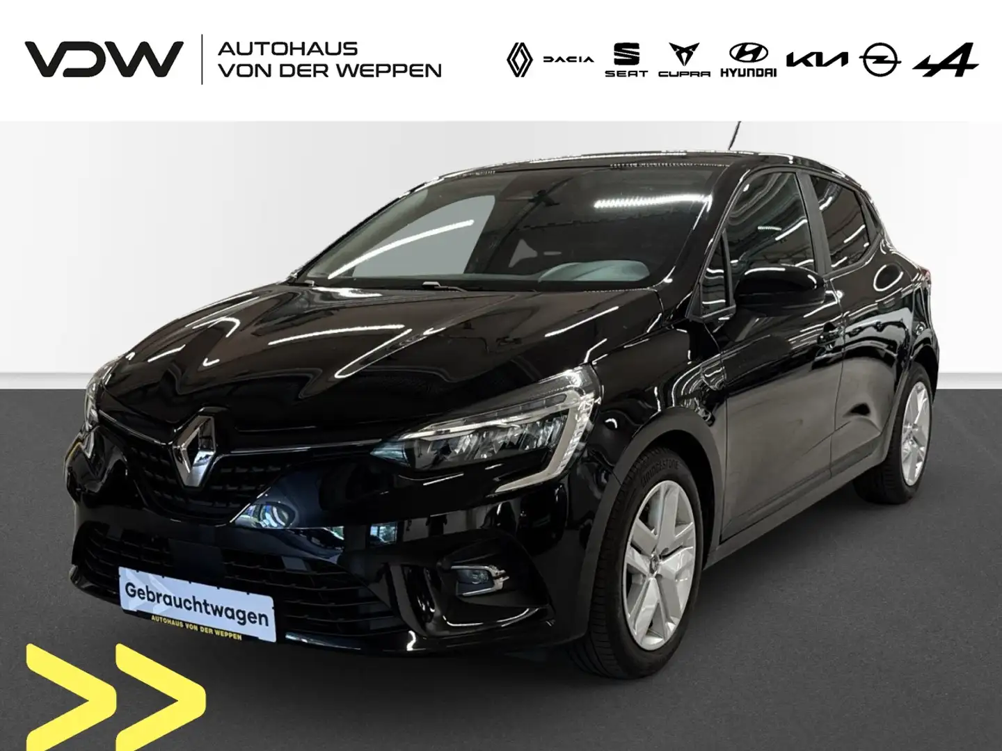 Renault Clio V Business Edition LED, Einparkhilfe Klima Navi Schwarz - 1