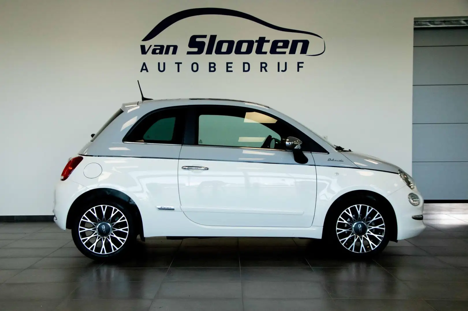 Fiat 500 1.0 Hybrid Dolcevita| Navi| Panoramdak| Cruise | A Wit - 2